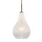 Besa Lighting Leon Cord Pendant, Milky White/Clear, Bronze Finish, 1x9W LED 1JT-LEONWC-LED-BR - alternate 1